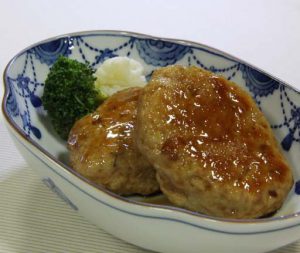 つくねれんこんの照り焼き